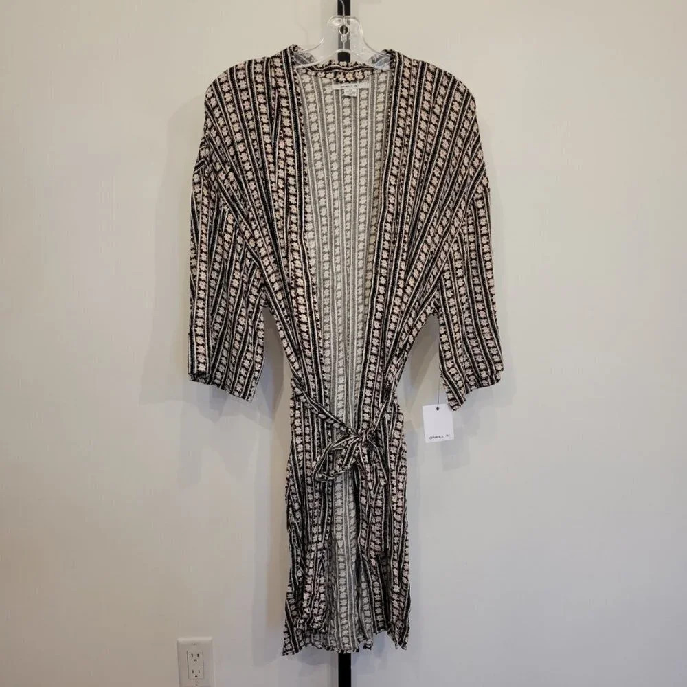 O'Neill Womens Floral Kimono Robe Cardigan Size  S NWT